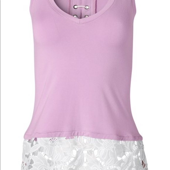 Back Lace Up Top - Picture 4 of 4